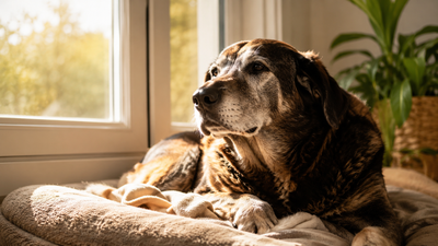 accompagner chien senior quotidien