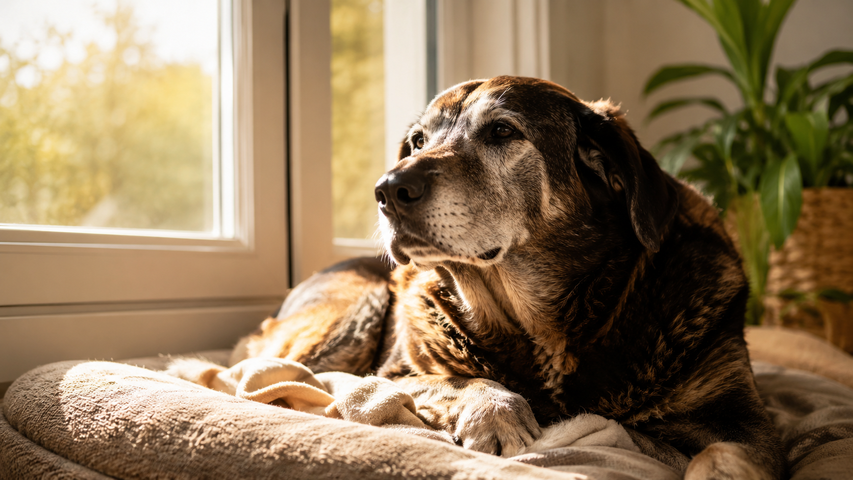 accompagner chien senior quotidien