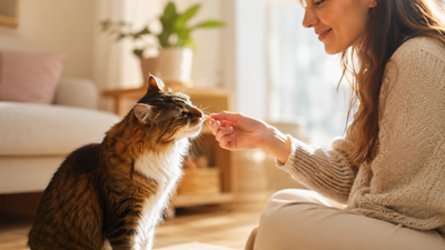 donner comprime chat recalcitrant