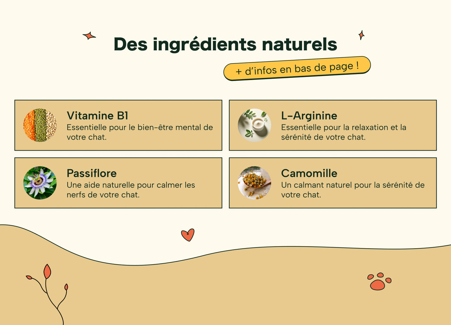 Friandises Naturelles Apaisantes Chat