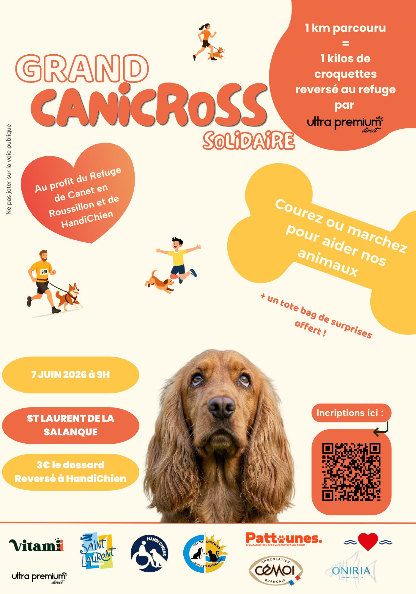 Inscription Canicross Solidaire Vitamii – Course avec votre chien 🐾