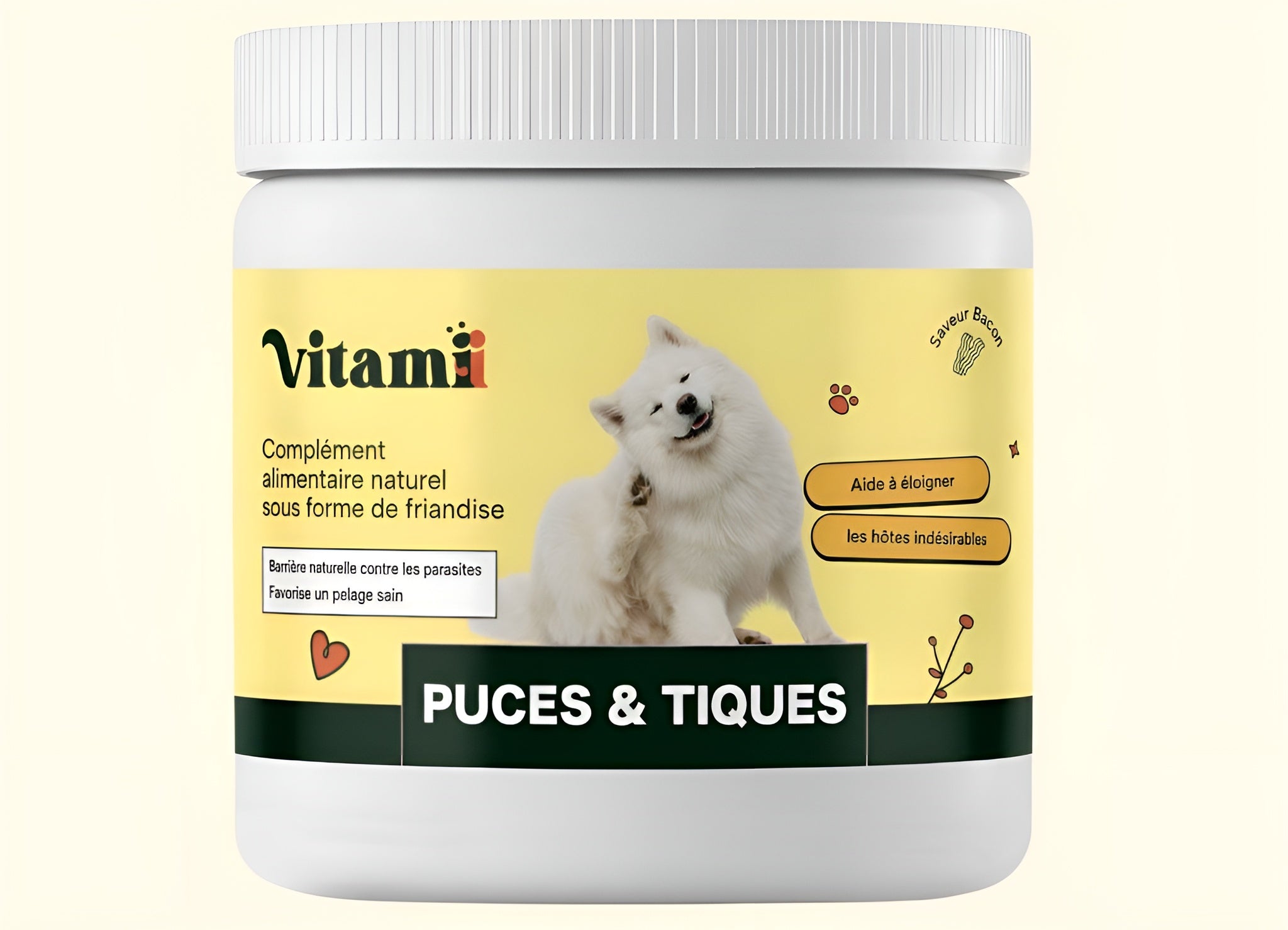 Friandises Naturelles Puces & Tiques